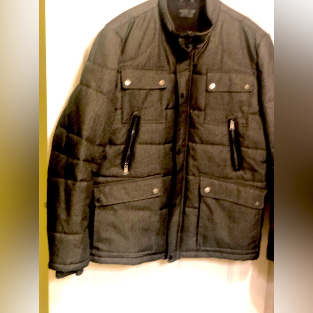 Like New Mens Gray Winter Jacket Xxl